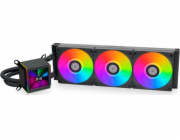 Lian Li GA II LCD Procesor Sada pro kapalinové chlazení 36 cm Černá 1 kusů