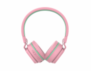 Sluchátka Tellur Buddy Bluetooth Over-Ear Pink