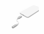 Hama 00187210 Lightning adaptér na 3,5mm audio zásuvku, bílá