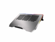 Tellur Cooler laptop Shade 17, 3 ventilátory, RGB LED, USB, USB-C, hliníkově šedá