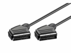Kabel propojovací scart(M) - scart(M), 3m