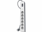 Belkin BSV603ca2m Black  White 6 AC outlet(s) 2 m