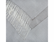Plaid Domoletti T231004, světle šedá, 127 cm x 152 cm