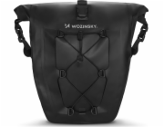 Wozinsky Vodotěsná brašna na kolo 25l 2v1 černá (WBB24BK)
