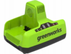 Greenworks G60x2UC6 dvouslotová nabíječka 