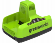Greenworks G60x2UC6 dvouslotová nabíječka 