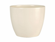 Hrnec Scheurich Creme 27874, keramika, O 22 cm, písk
