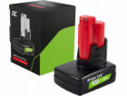 Zelená baterie Green Cell pro Milwaukee M12 12V 6Ah náhra...