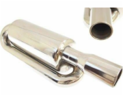 Koncový tlumič výfuku TurboWorks  76 mm, vstup 63,5 mm