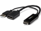 StarTech HDMI AV adaptér – DisplayPort + USB-A černý (HD2DP)