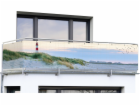 Maximex Balkonová plachta s plážovým vzorem, 5 m x 85 cm
