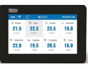 Tech Tech univerzální ovládací panel M-12 černý M12BK