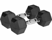 Rebel Činky RBA-2325 pogumované 2 x 8 kg