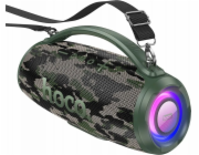 HOCO HA4 Surge Přenosný reproduktor Blutooth/ FM/ TF karta/ paměťové zařízení USB/ AUX 2 x 20 W Zelená