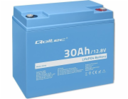 Qoltec LiFePO4 Lithium Iron Phosphate Baterie | 12,8V | 30Ah | 384 Wh | BMS