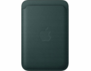 Peněženka Apple iPhone FineWoven s MagSafe – tmavě zelená