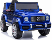 sportovní vůz Mercedes G63 AMG s modrým lakem na baterie