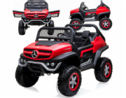 Lean Sport Car na baterie Mercedes Unimog Red
