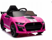 Lean Cars Vozidlo na baterie Ford Mustang GT500 Shelby Pink