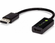 Techly DisplayPort - HDMI AV adaptér černý (IADAP DP-HDMIF8K)