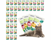 ANIMAL ISLAND Everyday Beef and chicken fillets in broth Box - mokré krmivo pro kočky - 40 x 85g
