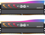 Silicon Power XPOWER Storm RGB paměťový modul 64 GB (2x 32 GB) DDR5 Gaming UDIMM 6000 MHz CL30 (SP064GXLWU60AFDK)