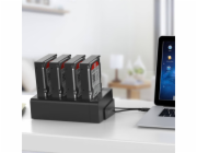 Dokovací stanice pro pevné disky Orico Clone 2.5 / 3,5" 4 pozice USB3.0 1 až 3 (černý)