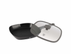 Pánev grilovací s poklicí 28 cm Antracit Collection BH-8127