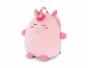 Batoh Cozy Noxxiez BP222 Jednorožec - plyšový 2 v 1