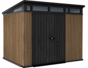 Zahradní domek Keter PENT Signature 9x7 Vertical hnědý, s podlahou