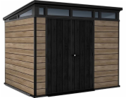 Zahradní domek Keter PENT Signature 9x7 Ashwood, s podlahou