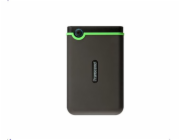 TRANSCEND externí HDD USB 3.0 StoreJet 25M3S, 1TB, Black (SATA, Rubber Case, Anti-Shock)