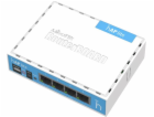 MikroTik hAP Lite (classic), 650MHz CPU, 32MB RAM, 4x LAN...