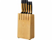 Fiskars SADA 5 NOŽŮ 1062927 V DŘEVĚNÉM BLOKU FF