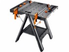 Worx Pracovní stůl 78x63cm, sada obsahuje 2 svorky + 4s k...
