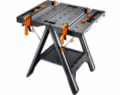 Worx Pracovní stůl 78x63cm, sada obsahuje 2 svorky + 4s konektory (WX051)