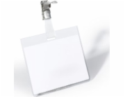 DURABLE Namensschild m Clip transp Kunststoff 90x60mm 25 St