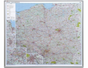 2x3 PALUBNÍ MAPA POLSKA 102 X 120 CM