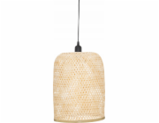 Bambusová závěsná lampa Atmosphera ALI, 28 cm