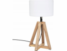Terasová lampa Atmosphera Matia, rám z akáciového dřeva, ...