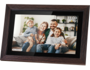Digitální rámeček Kruger&Matz Digitální fotorámeček Kruger&Matz FRAMEO Wi-Fi 10,1" dřevěný rám