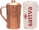 Sattva Smooth měděný džbán Plain Jug 1250 ml