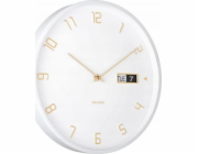 Nástěnné hodiny Karlsson DATA FLIP, 30 cm