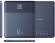 Powerbanka Baseus Baseus Blade2 12000mAh 65W + USB-C kabel modrý