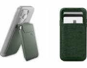 Peak Design  Stojánek na mobilní peněženku - Magnetická peněženka / Stojan na telefon - Šedozelená