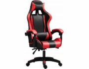Kancelářská židle ExtraLink KANCELÁŘSKÁ KANCELÁŘSKÁ KANCELÁŘSKÁ ŽIDLE EXTRALINK GAMING OTOČNÁ HERNÍ ŽIDLE ČERNO-ČERVENÁ G-522
