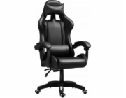Kancelářská židle ExtraLink KANCELÁŘSKÁ KANCELÁŘSKÁ KANCELÁŘSKÁ ŽIDLE HRY OTOČNÁ GAMING ČERNÁ G-524