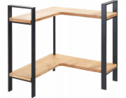 Wenko Rohová kuchyňská police LOU, 2 úrovně, 30 x 33 x 30 cm, WENKO