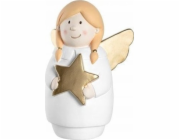 Leonardo - figurka Anděl s hvězdou 30cm CANDELA