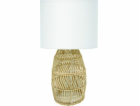 PLATINET STOLNÍ RATTANOVÁ LAMPA BÍLÝ ODSTÍN RATTANOVÁ LAM...